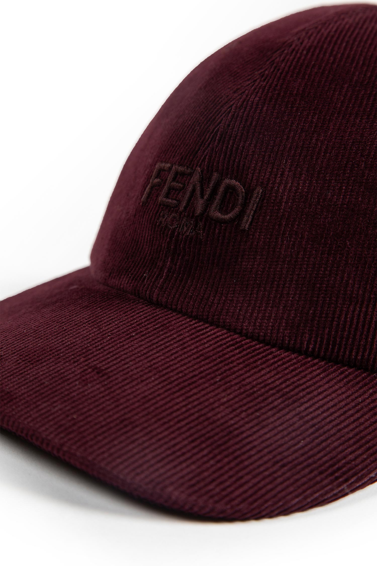 Corduroy Baseball Cap Fendi – Гарантія оригінальності – детальний вид