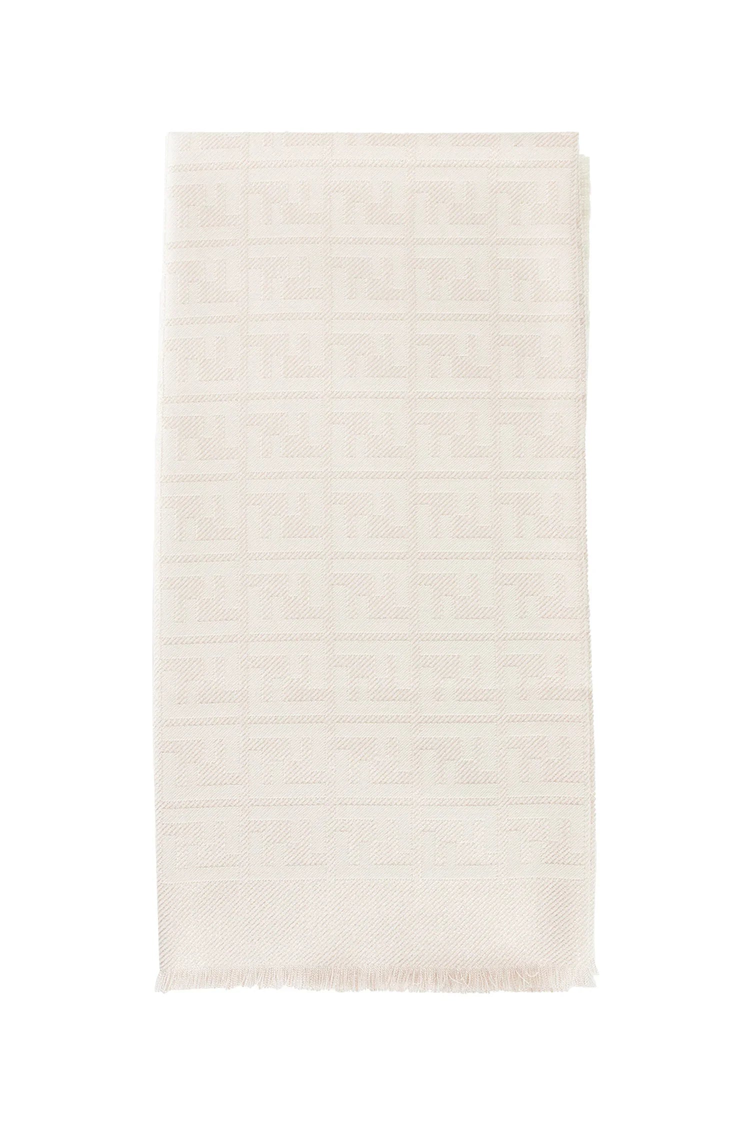 Оригінальна Ff Wool And Metallic Yarn Shawl Fendi – боковий вид