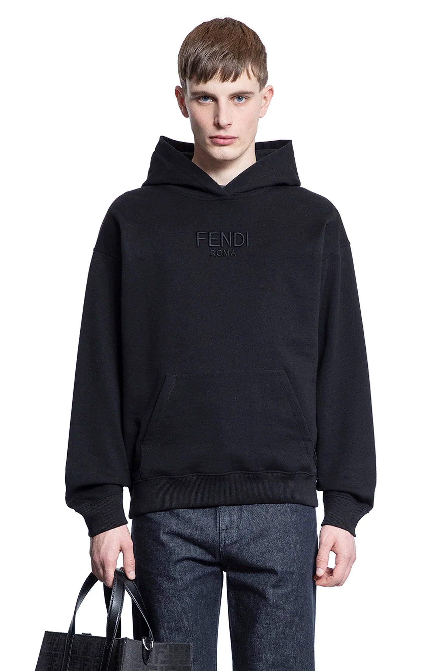 Оригінальна Roma Hoodie Fendi – боковий вид