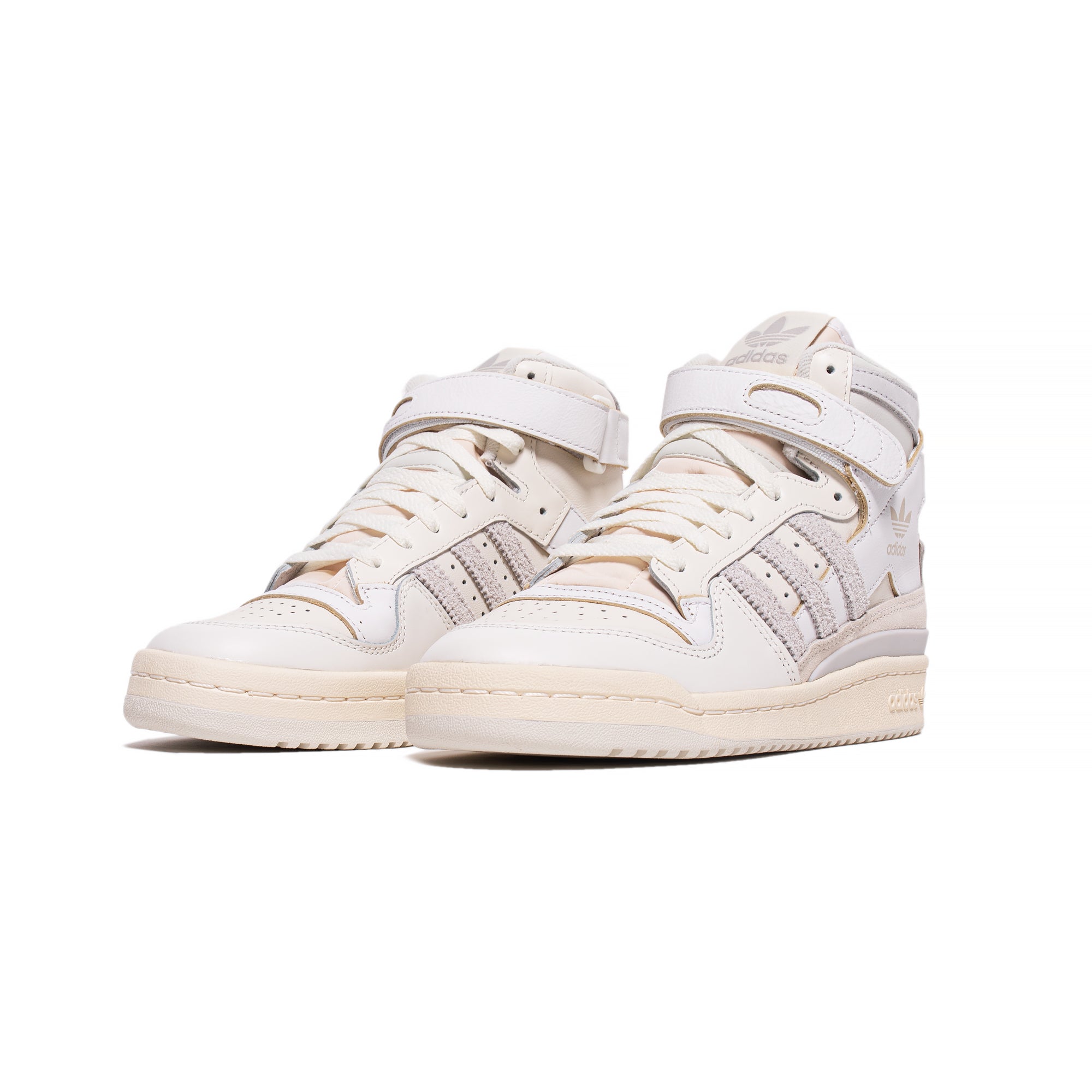 Оригінальна Mens Forum 84 High Shoes Orbit Grey Adidas – вид ззаду - ADIDAS
