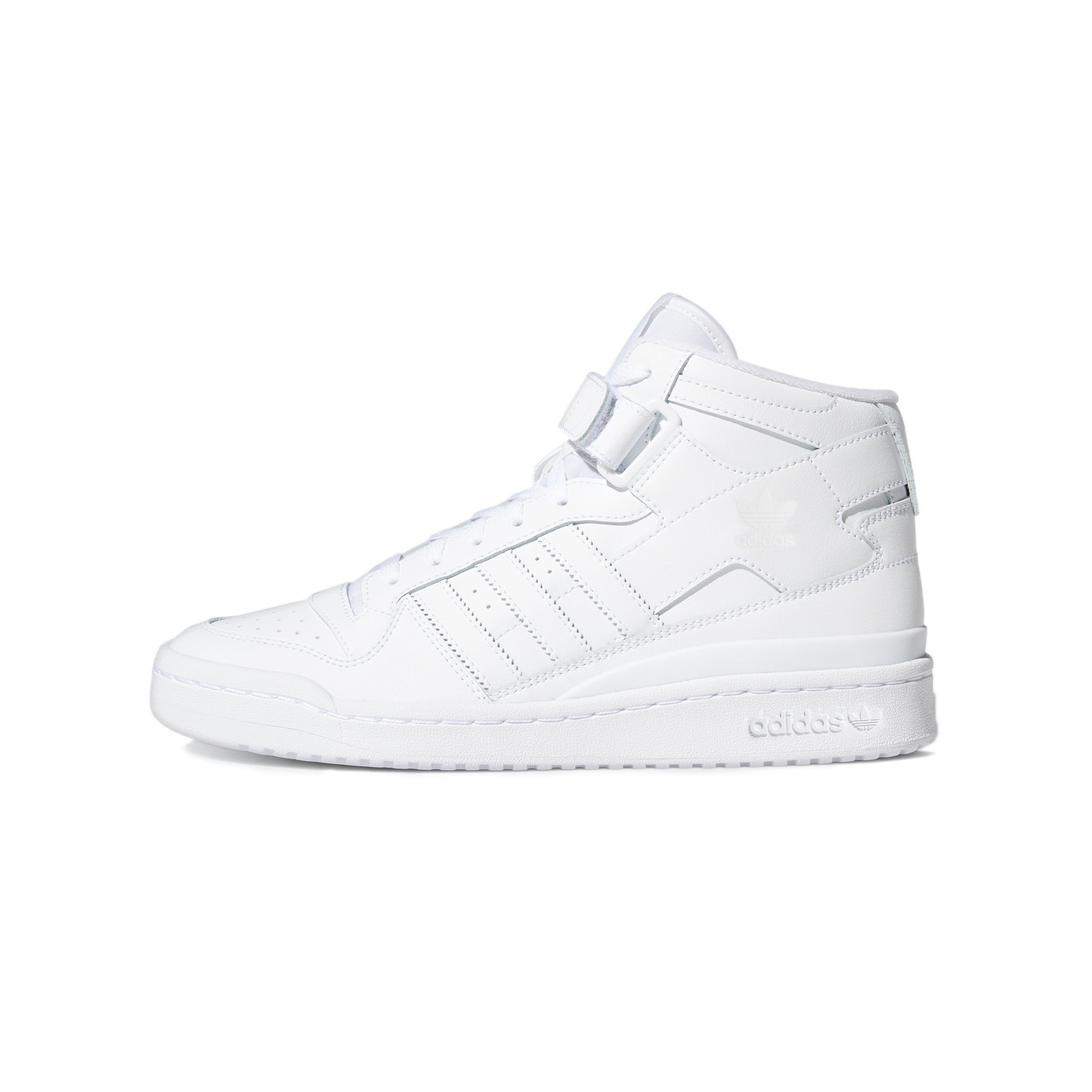 Оригінальна Mens Forum MID Shoes White Adidas – боковий вид - ADIDAS