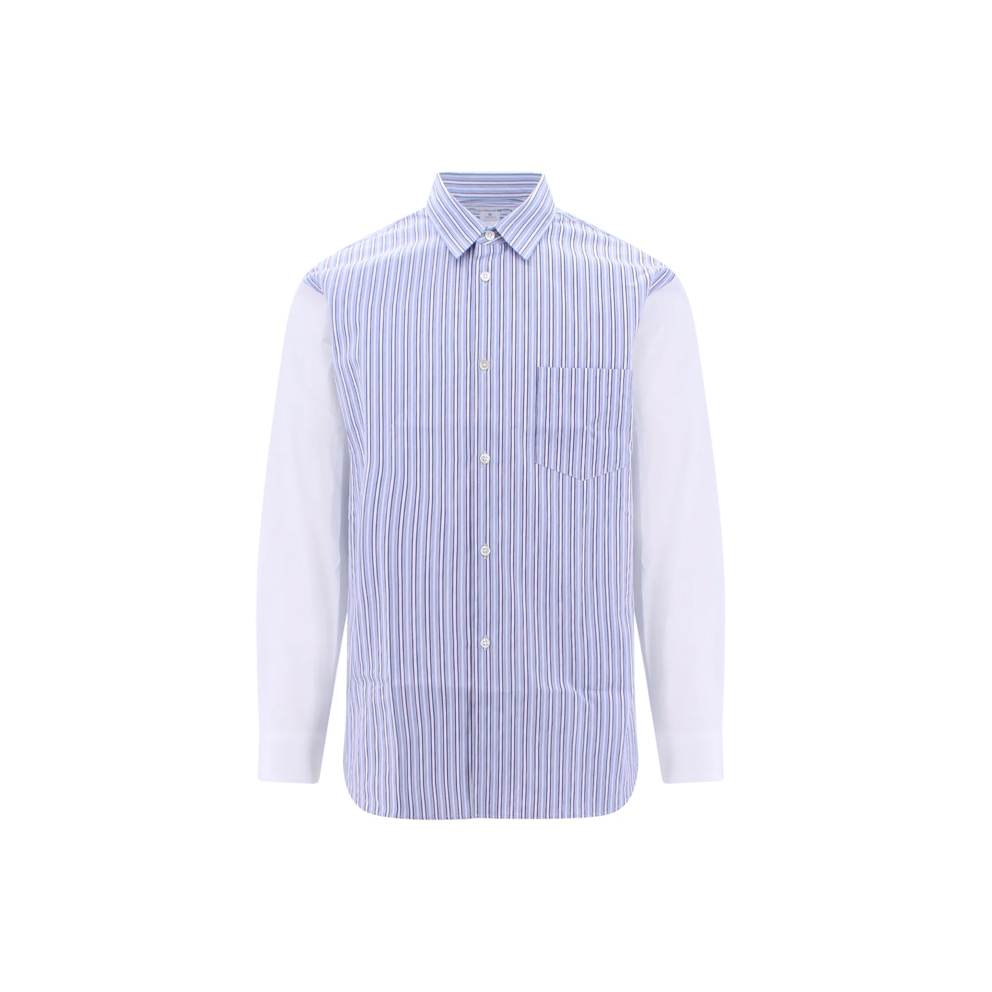 Cdg Shirt Forever Mens Striped Shirt Comme des garcons оригінал – Купити в Україні – боковий вид