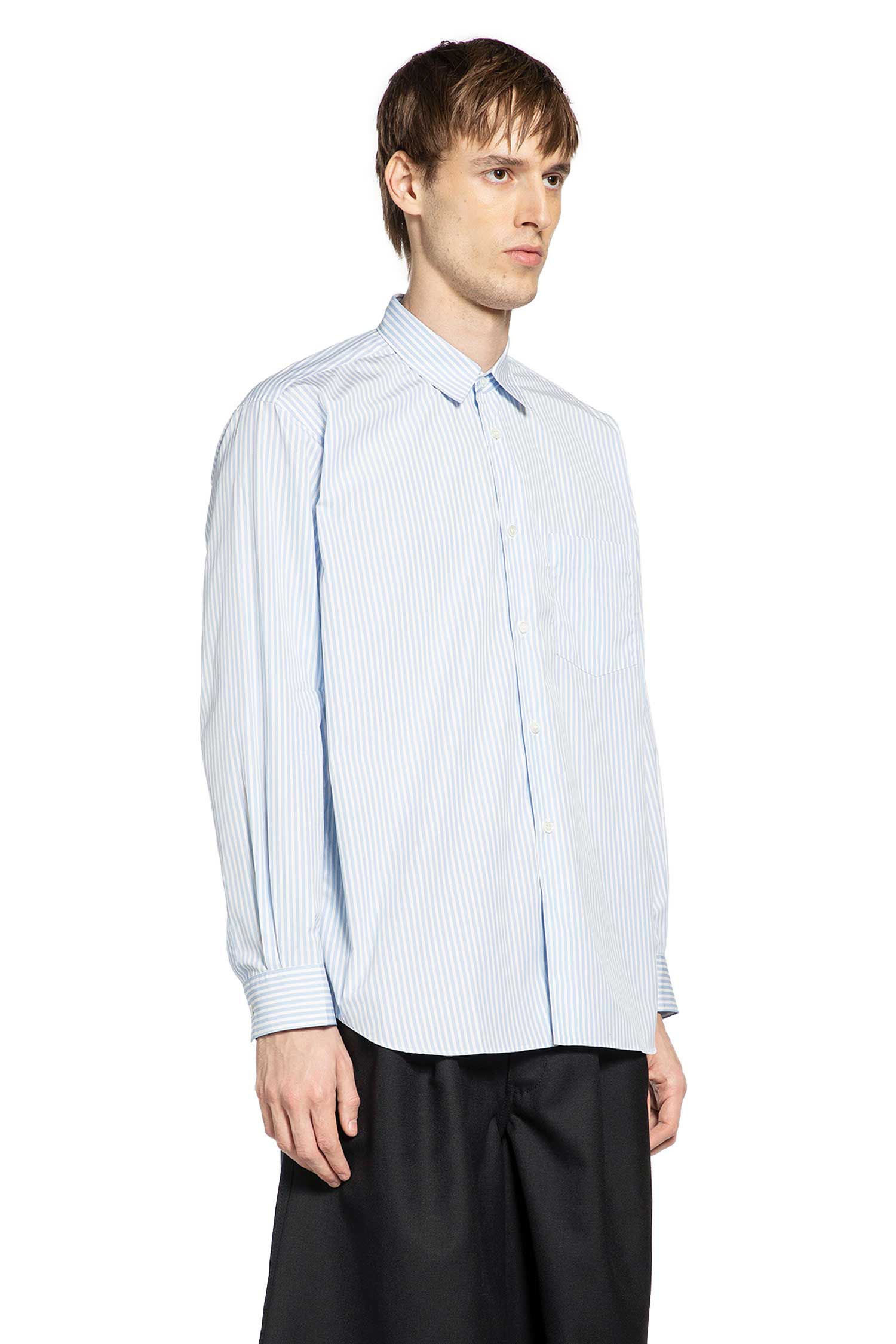 Pocket Shirt In Striped Cotton Comme des garcons оригінал – Купити в Україні – детальний вид
