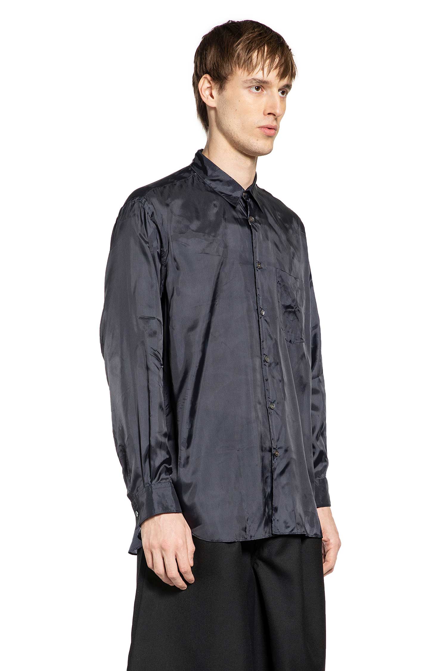 Оригінальна Pocket Shirt In Satin Comme des garcons – детальний вид