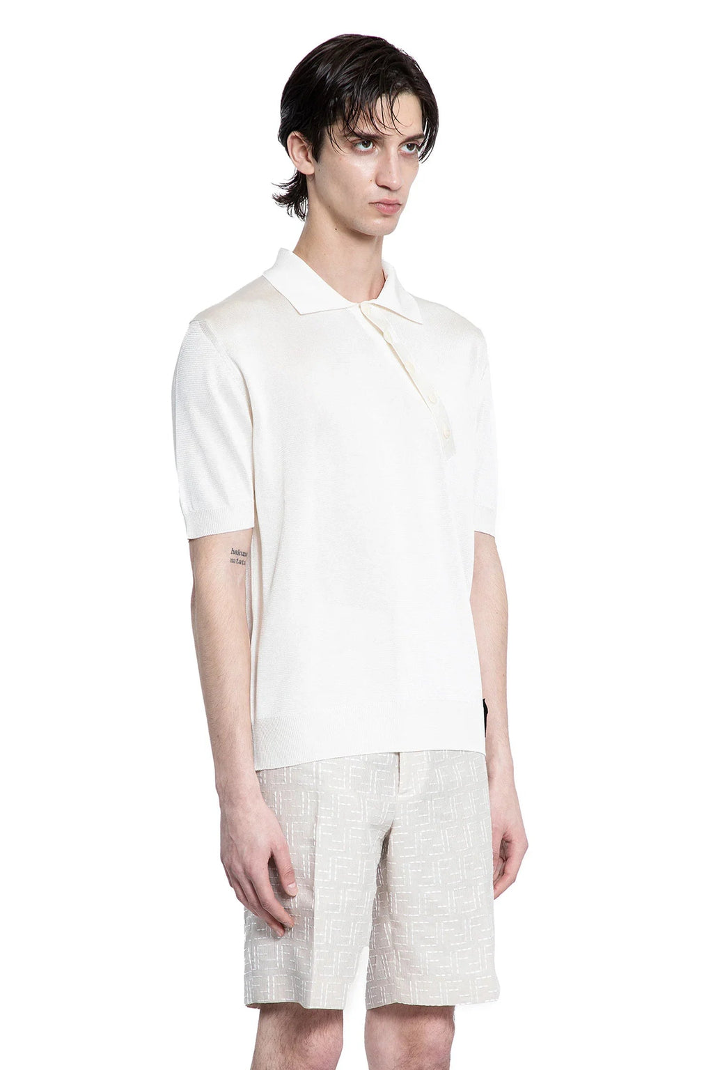 Man White T Shirts & Tank Tops Fendi оригінал – Купити в Україні – детальний вид