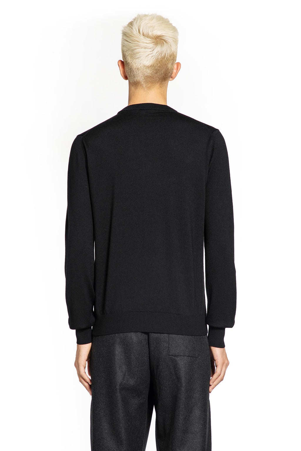 Crewneck Wool Sweater Fendi – Гарантія оригінальності – детальний вид