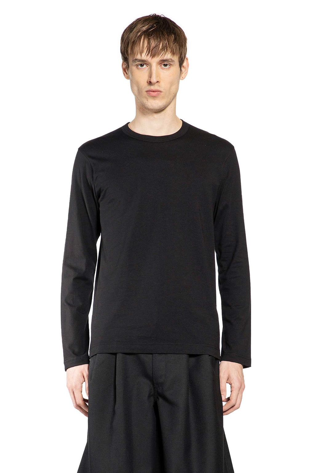 Cotton Jersey Long Sleeve T-Shirt Comme des garcons оригінал – Купити в Україні – боковий вид