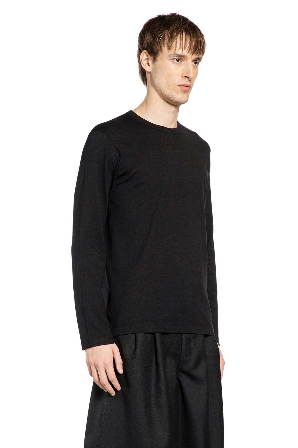 Cotton Jersey Long Sleeve T-Shirt Comme des garcons оригінал – Купити в Україні – вид ззаду