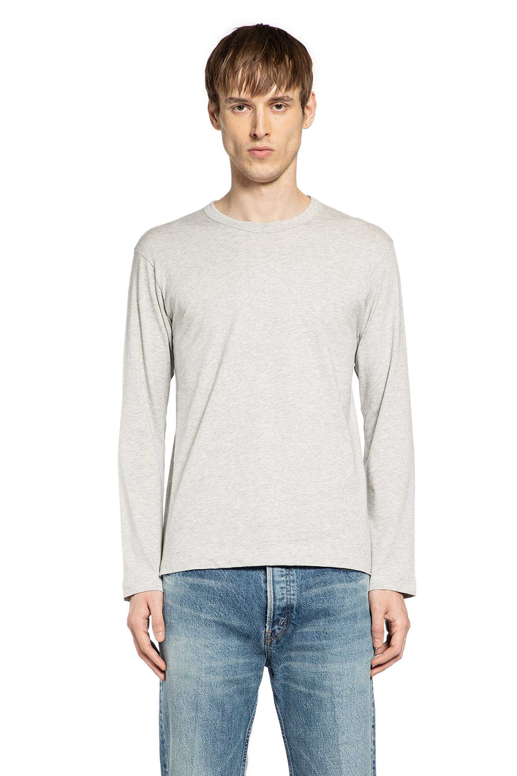 Cotton Jersey Long Sleeve T-Shirt Comme des garcons оригінал – Купити в Україні – боковий вид