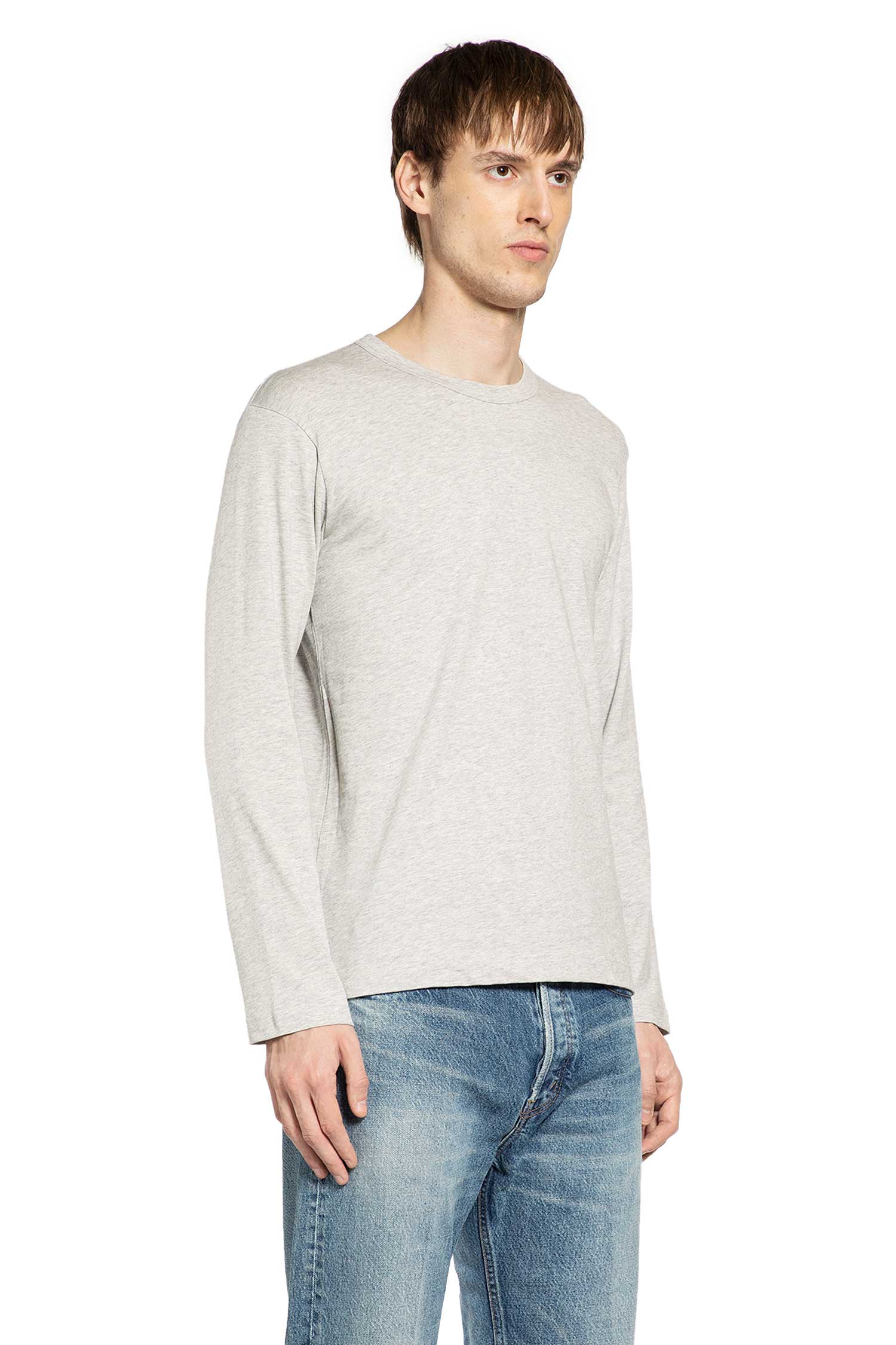 Cotton Jersey Long Sleeve T-Shirt Comme des garcons оригінал – Купити в Україні – вид ззаду