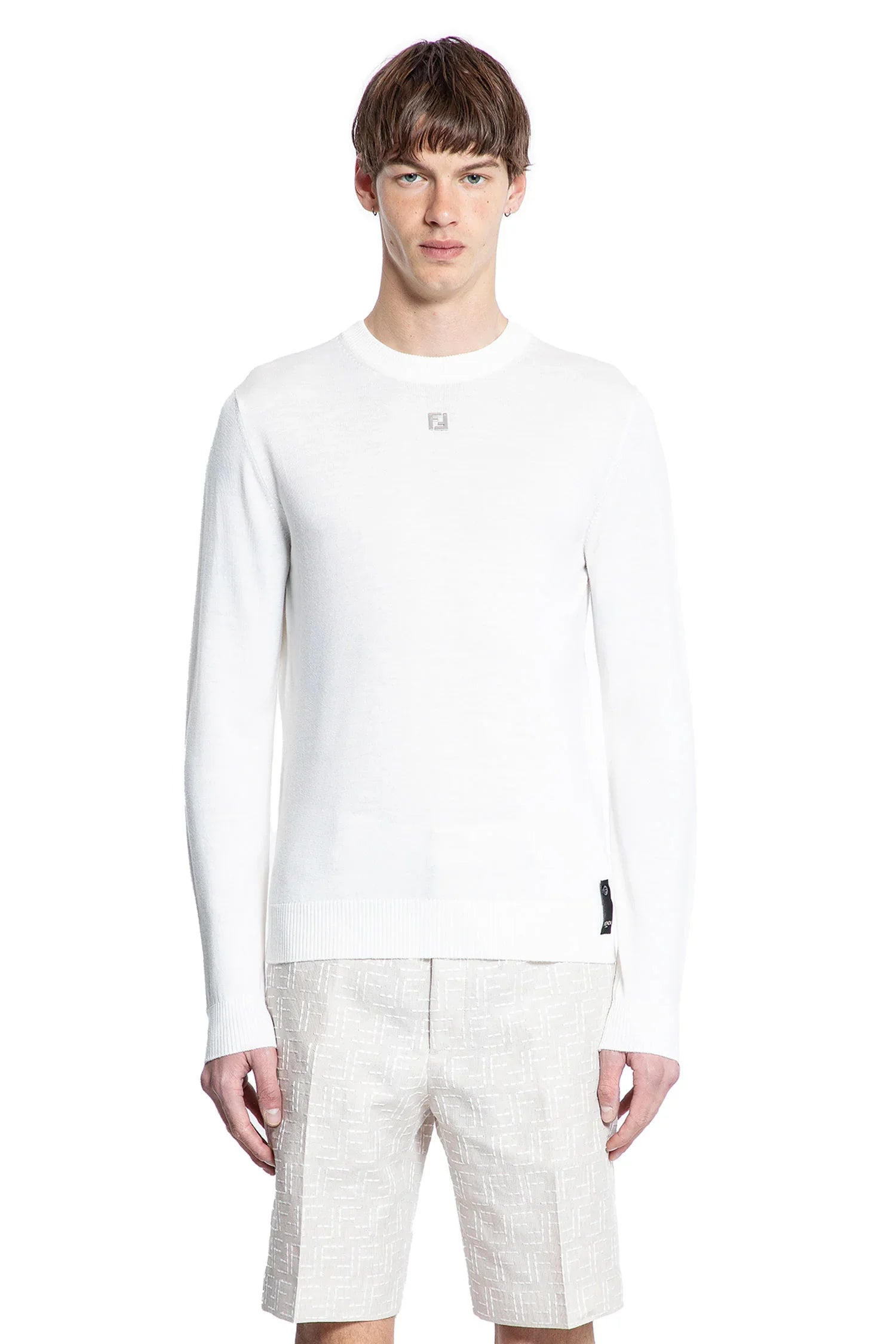 Ff Lightweight Wool Sweater Fendi – Гарантія оригінальності – боковий вид