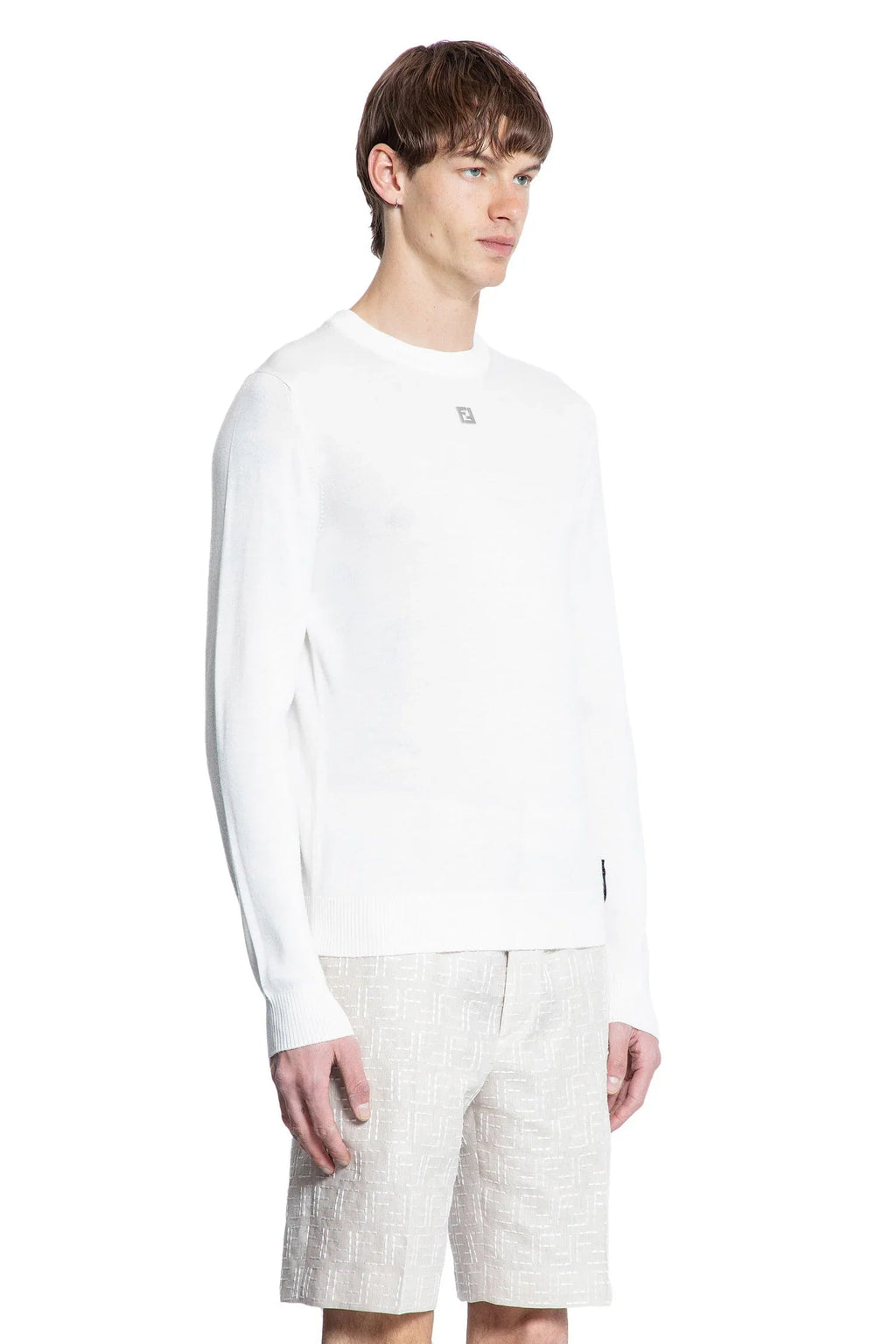 Ff Lightweight Wool Sweater Fendi – Гарантія оригінальності – вид ззаду