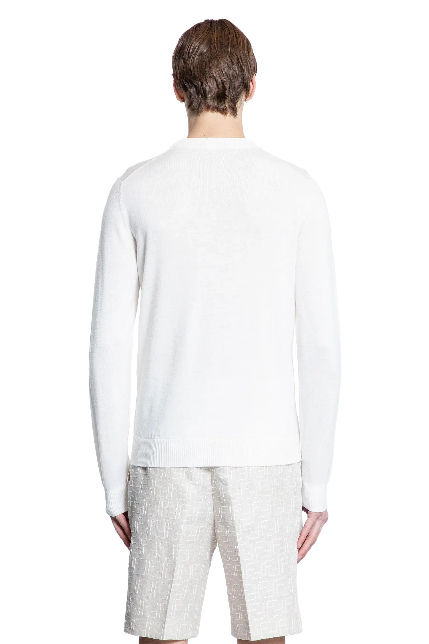 Ff Lightweight Wool Sweater Fendi – Гарантія оригінальності – детальний вид
