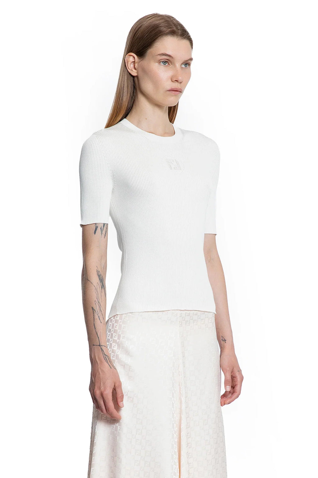 Оригінальна Stamp 1925 Short Sleeve Sweater Fendi – детальний вид