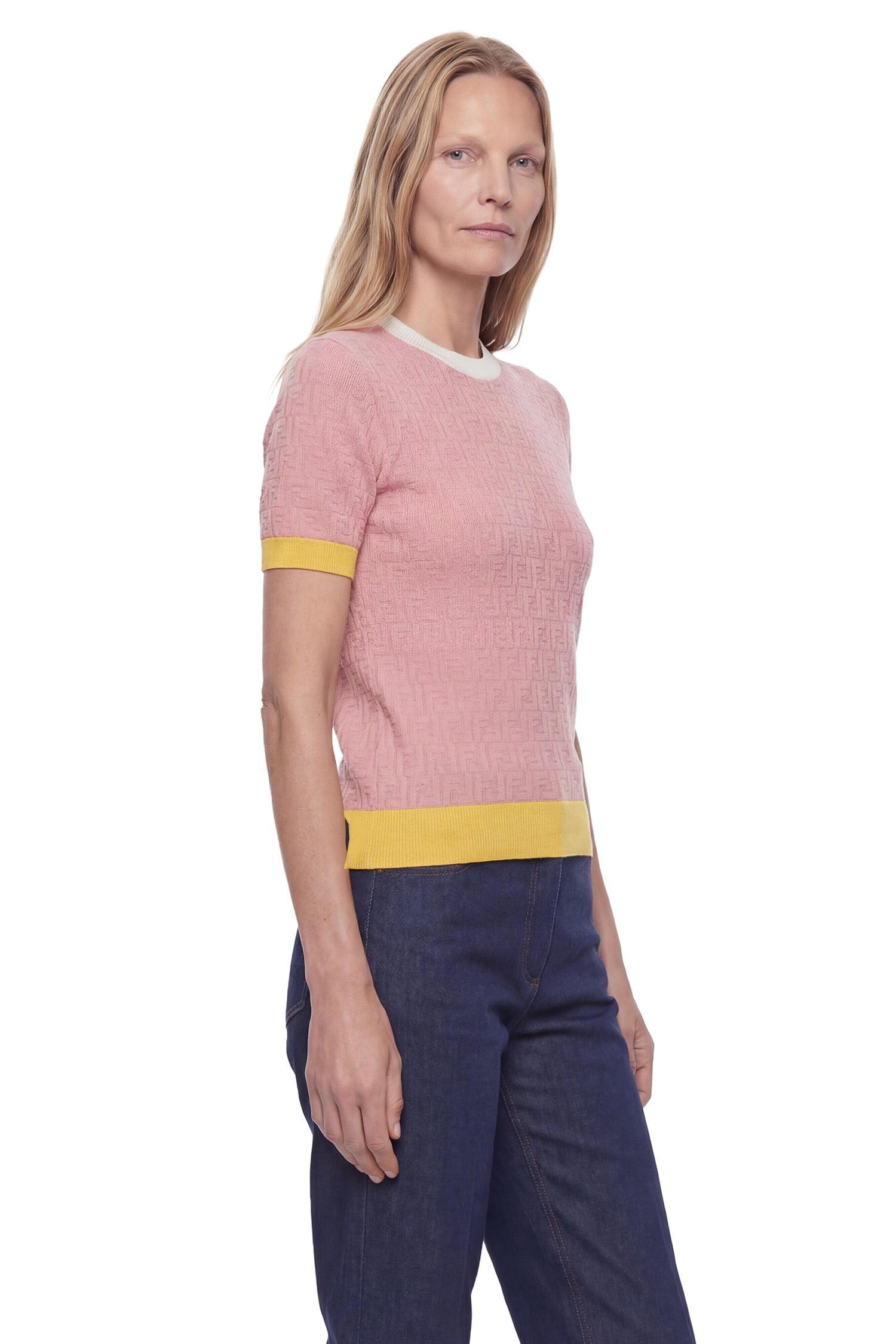 Short Sleeve Jumper Fendi – Гарантія оригінальності – вид ззаду