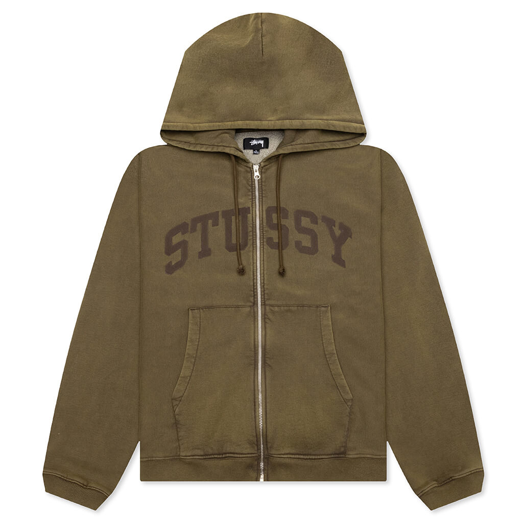 Оригінальна Faded Graphic Zip Hoodie Stussy – боковий вид