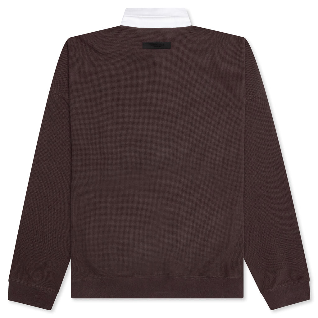 Waffle Henley Rugby Fear of god оригінал – Купити в Україні – вид ззаду - FEAR OF GOD