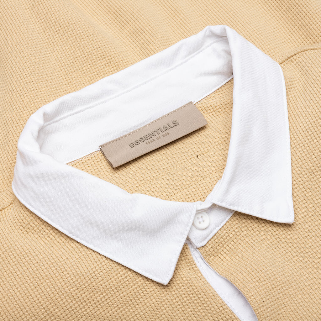 Waffle Henley Rugby Fear of god оригінал – Купити в Україні – збільшений вид - FEAR OF GOD