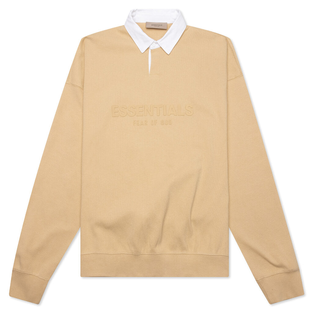 Waffle Henley Rugby Fear of god оригінал – Купити в Україні – боковий вид - FEAR OF GOD