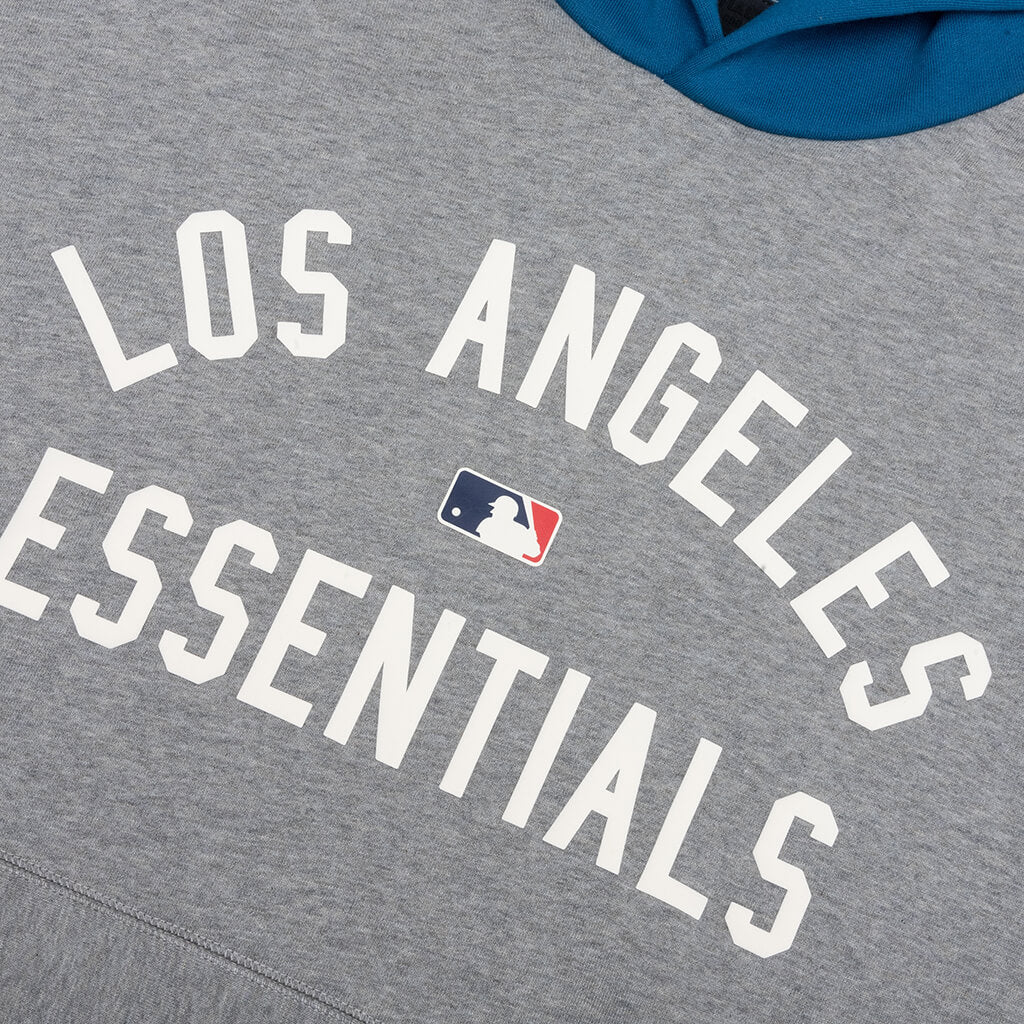 Оригінальна X Mlb Dodgers Sport Hoodie Concrete Heather Fear of god – детальний вид