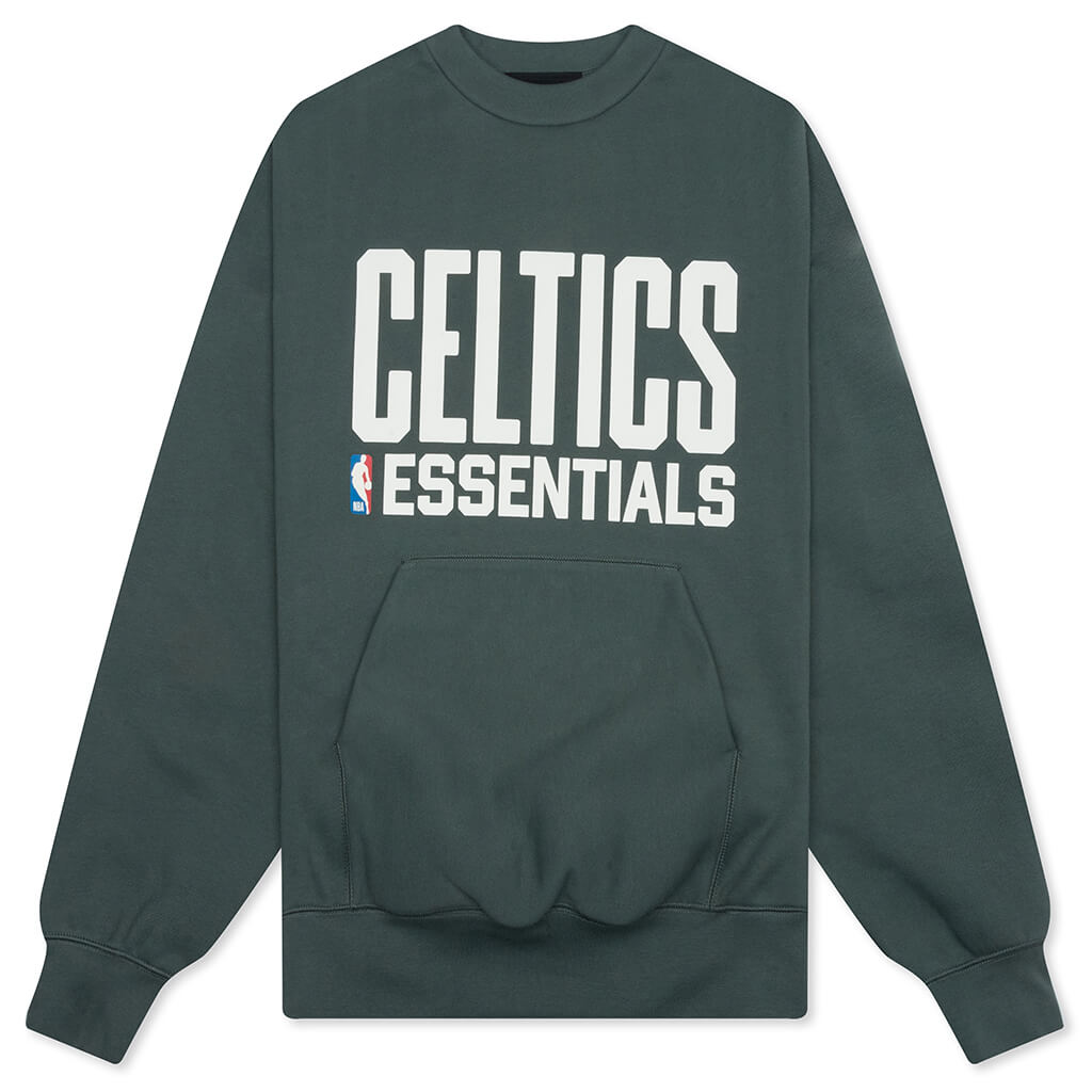 X Nba Celtics Sport Crewneck Balsam Green Fear of god оригінал – Купити в Україні – боковий вид