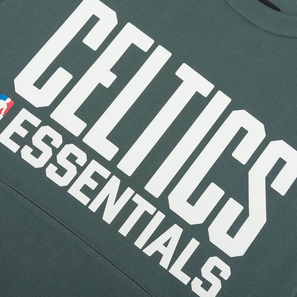 X Nba Celtics Sport Crewneck Balsam Green Fear of god оригінал – Купити в Україні – детальний вид