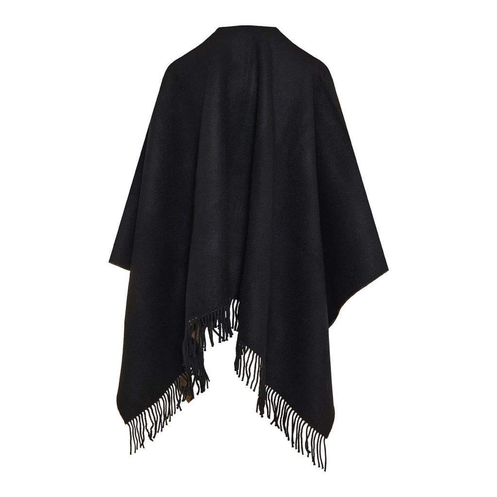 Оригінальна Reversible Wool-Cashmere Cape Fendi – вид ззаду