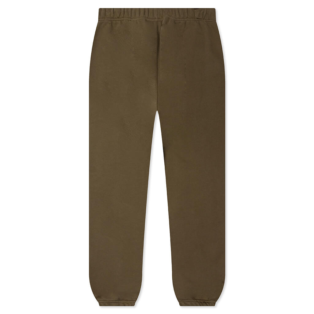 Оригінальна Fleece Essential Sweatpant Fear of god – вид ззаду