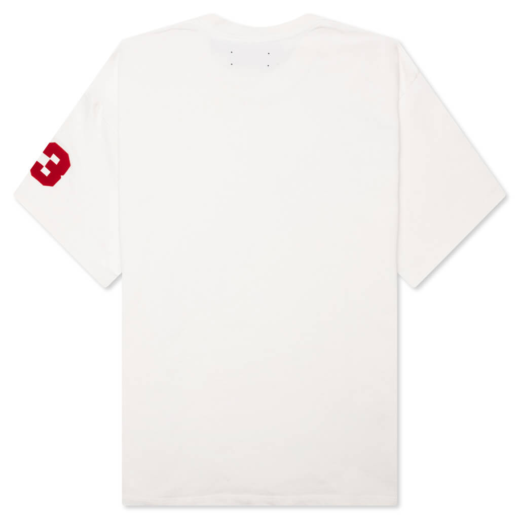 Оригінальна Flocked Hockey Skater Tee Amiri – вид ззаду