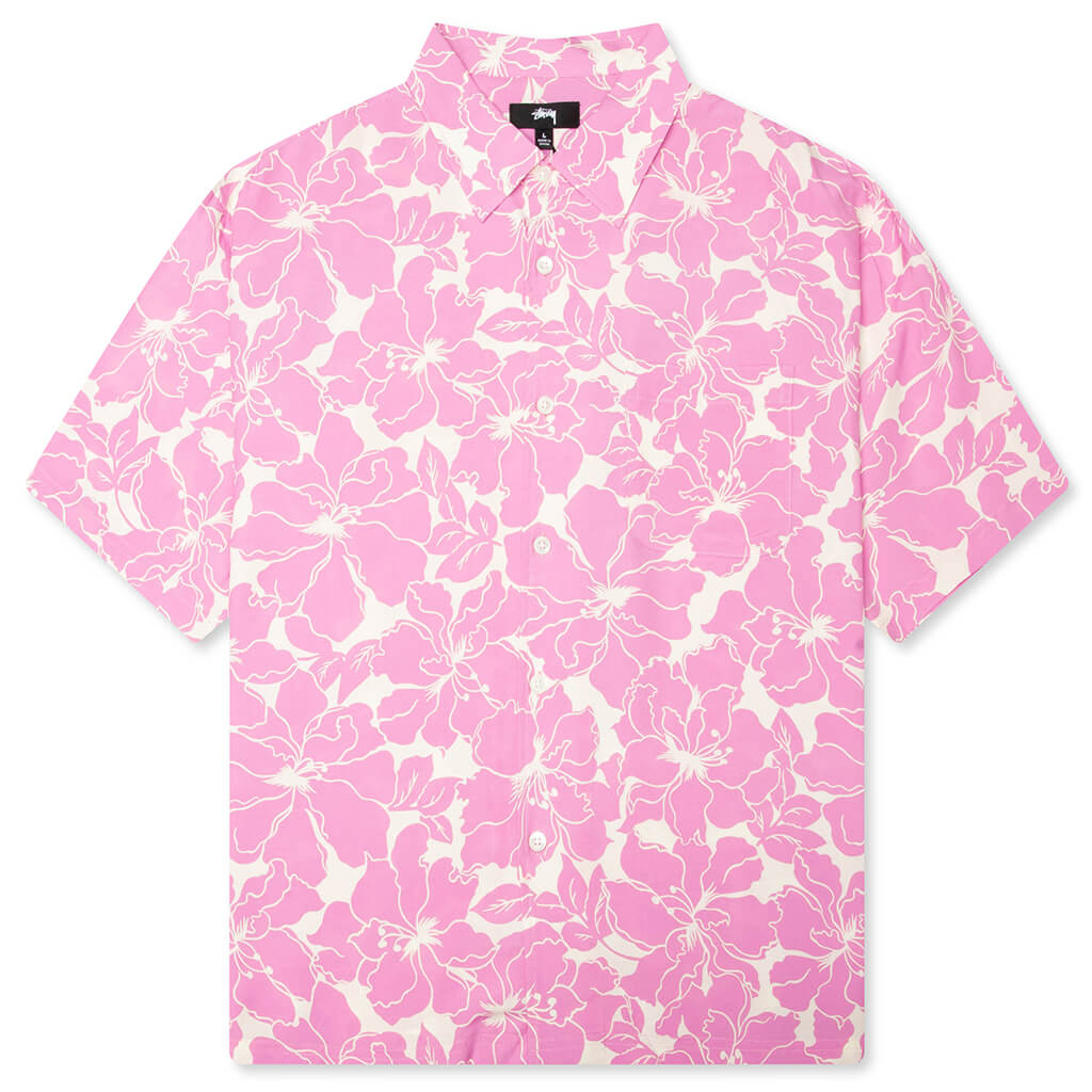Floral Hawaiian Shirt Stussy – Гарантія оригінальності – боковий вид