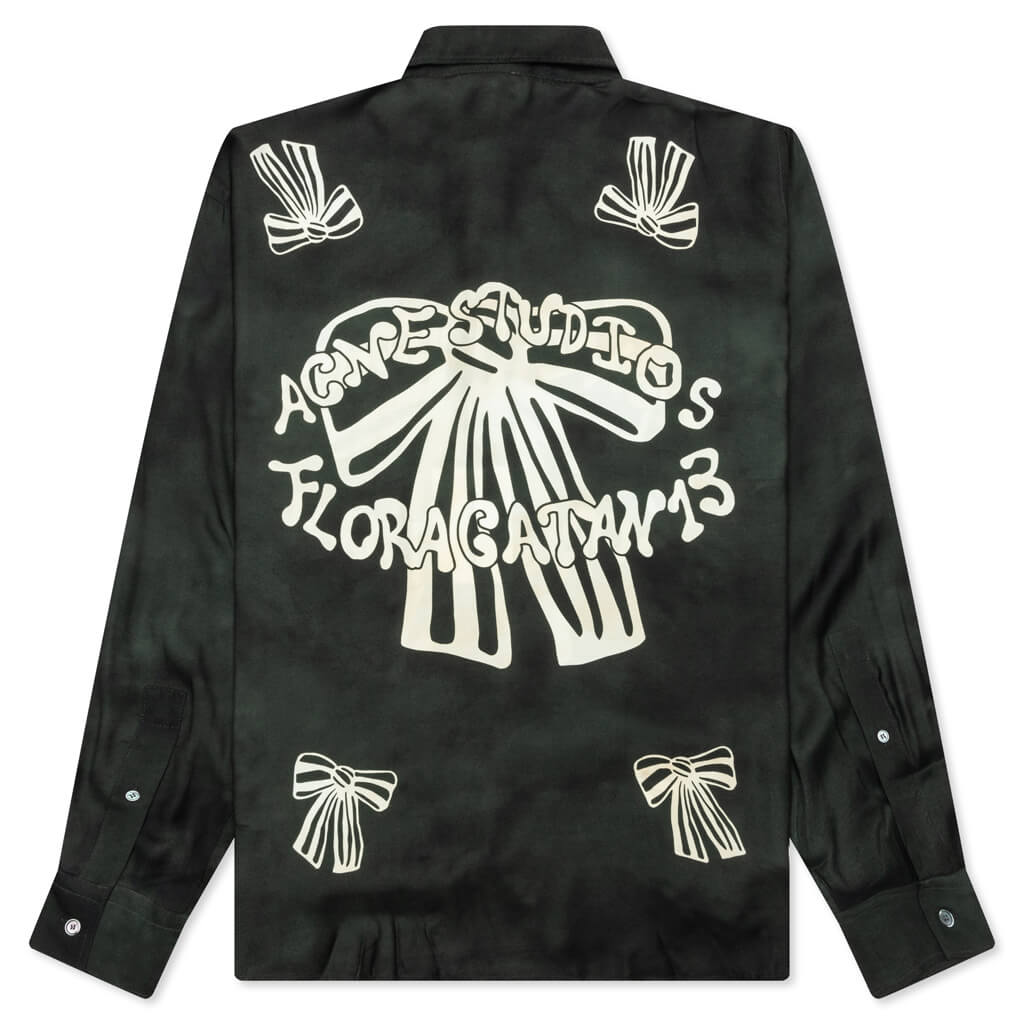 Оригінальна Floragatan Button Up Shirt Acne studios – вид ззаду