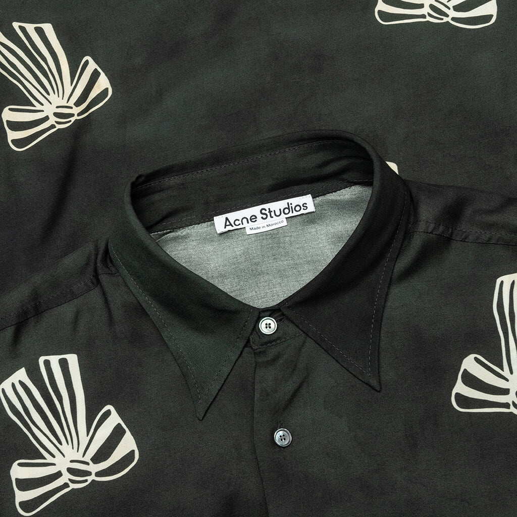 Оригінальна Floragatan Button Up Shirt Acne studios – детальний вид
