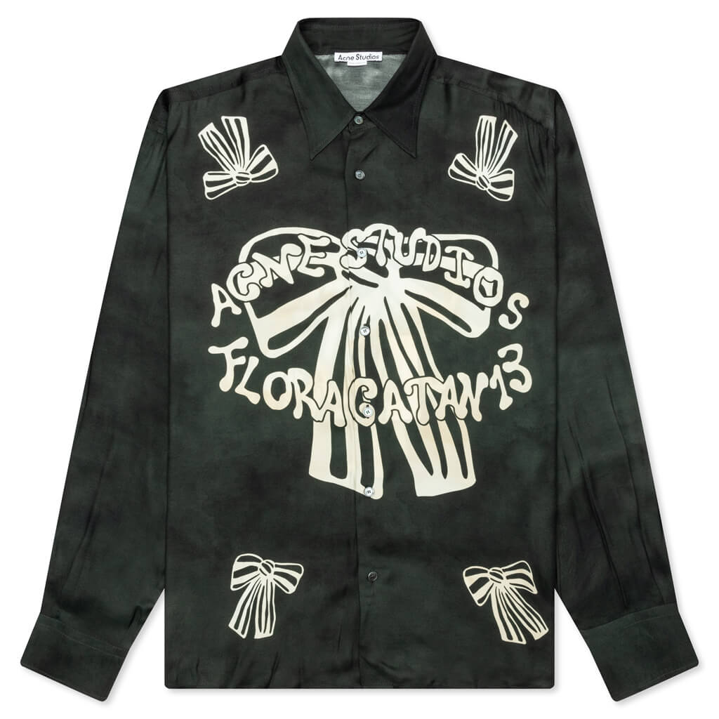 Оригінальна Floragatan Button Up Shirt Acne studios – боковий вид