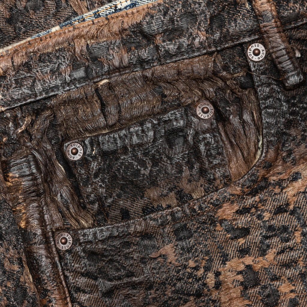Loose Fit Denim Monogram Shorts Fn-Mn-Shor000260 Acne studios оригінал – Купити в Україні – детальний вид