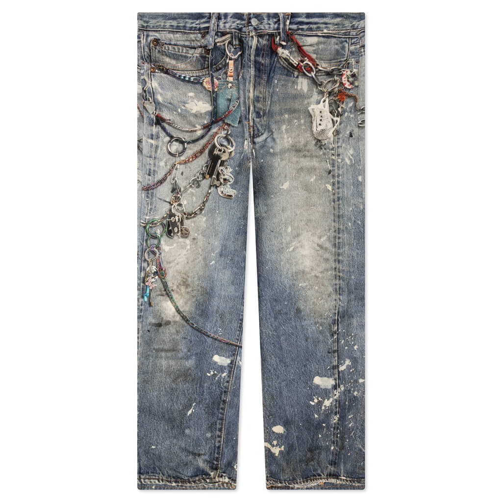 Оригінальна Loose Fit Trousers 1981m Fn-Mn-Trou001020 Acne studios – боковий вид