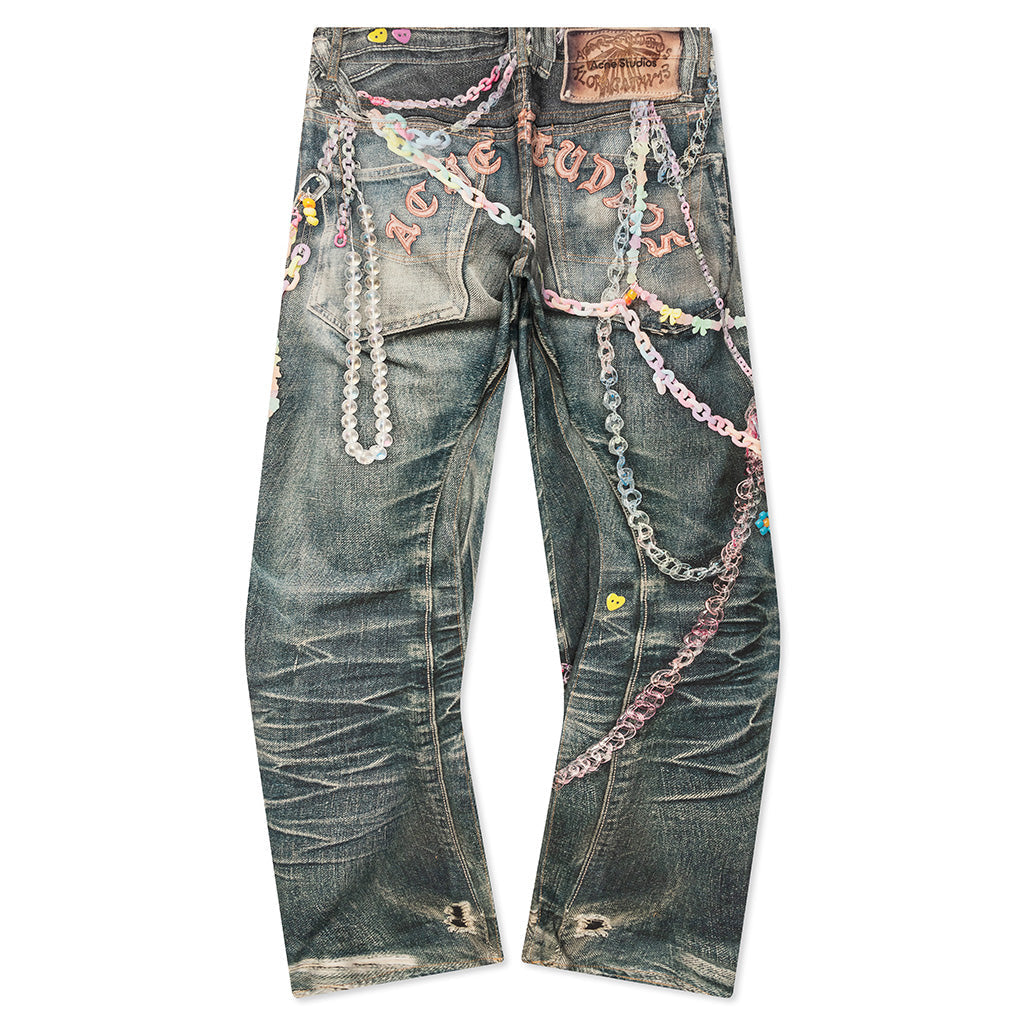 Loose Fit Jeans 2006m Fn-Mn-Trou001070 Acne studios оригінал – Купити в Україні – вид ззаду