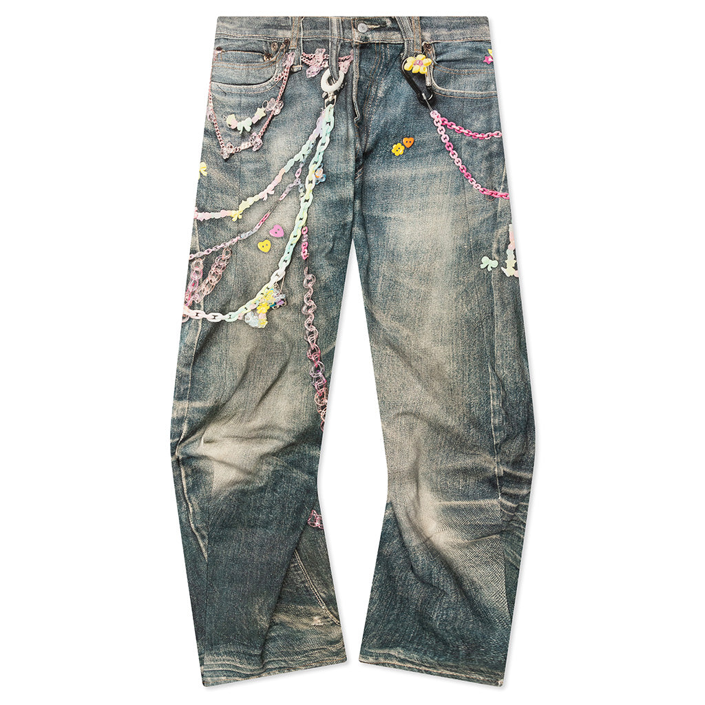 Loose Fit Jeans 2006m Fn-Mn-Trou001070 Acne studios оригінал – Купити в Україні – боковий вид
