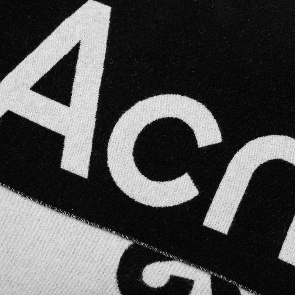 Оригінальна Logo Jacquard Scarf Acne studios – вид ззаду