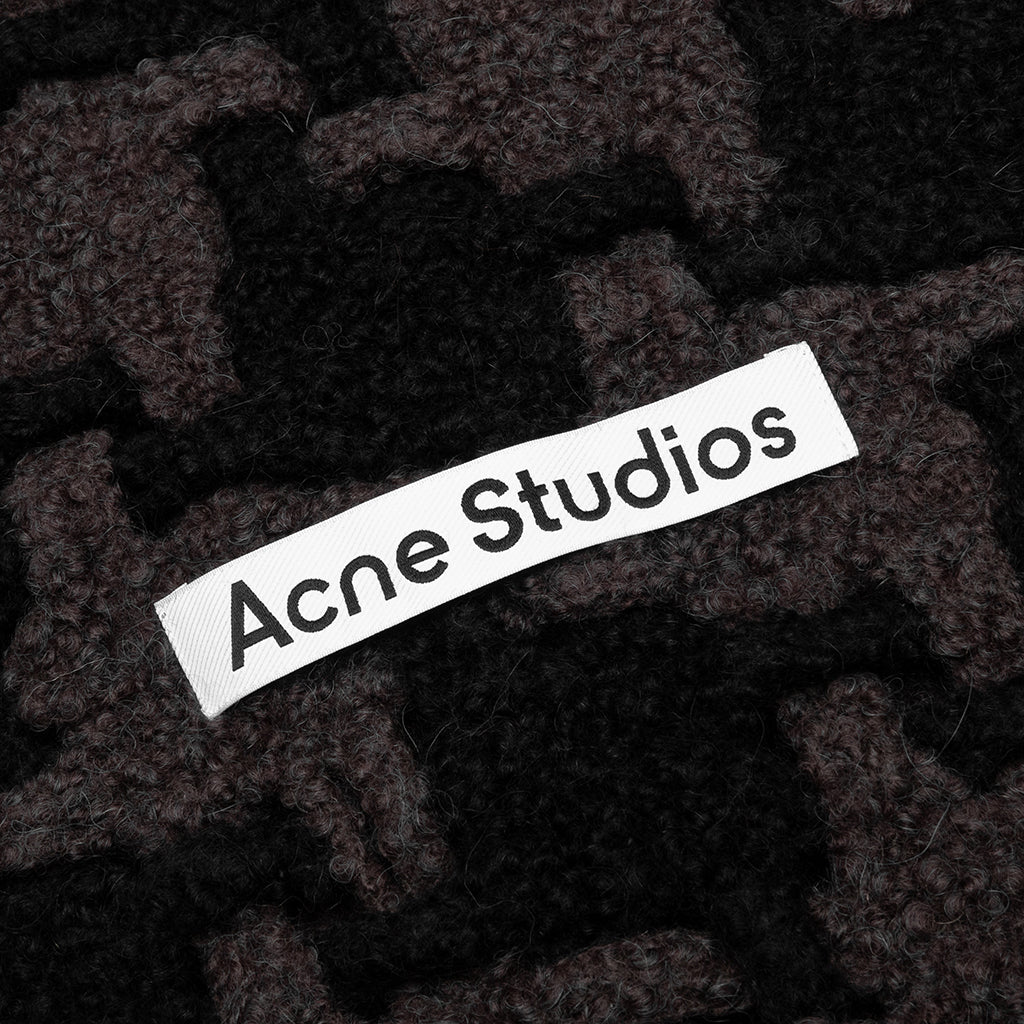 Houndstooth Scarf Acne studios оригінал – Купити в Україні – вид ззаду