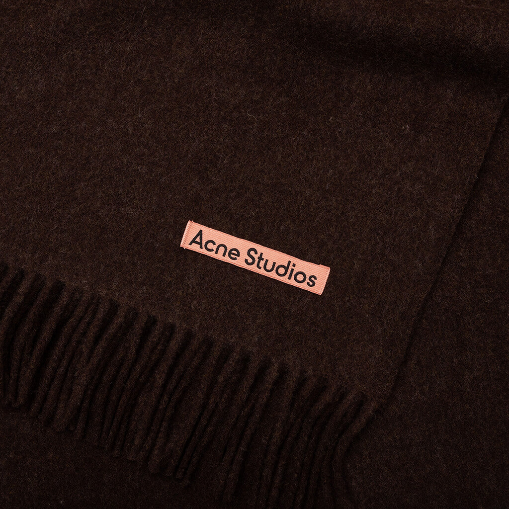 Fringe Wool Scarf Acne studios оригінал – Купити в Україні – вид ззаду