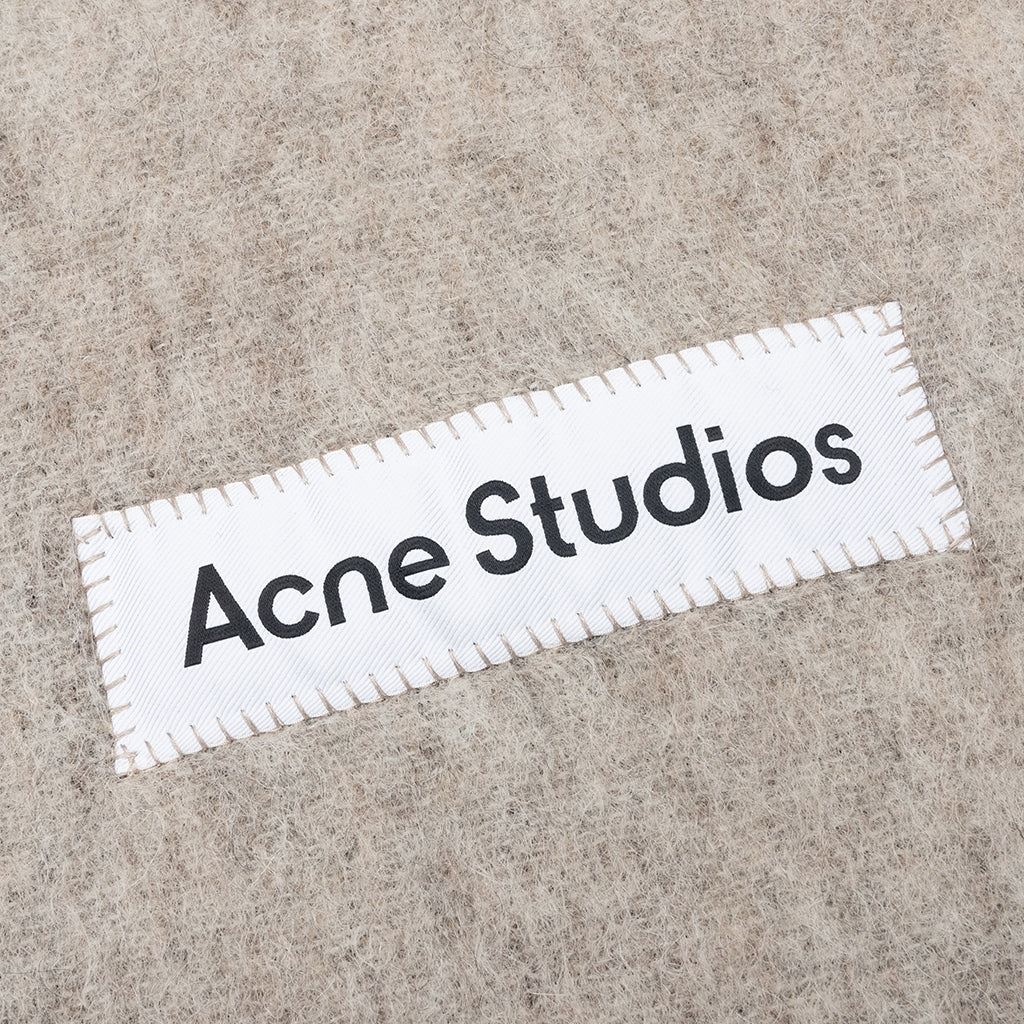Wool Mohair Scarf Acne studios оригінал – Купити в Україні – вид ззаду