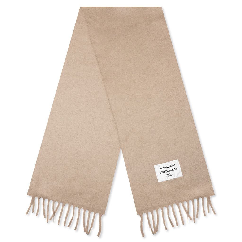Fringe Alpaca Scarf Acne studios – Гарантія оригінальності – боковий вид