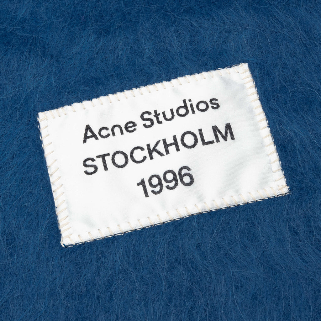 Fringe Alpaca Scarf Acne studios – Гарантія оригінальності – вид ззаду