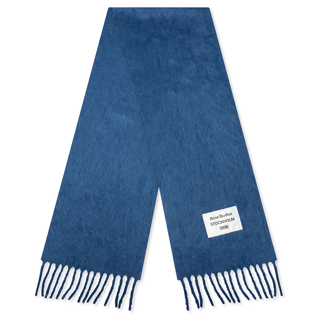 Fringe Alpaca Scarf Acne studios – Гарантія оригінальності – боковий вид