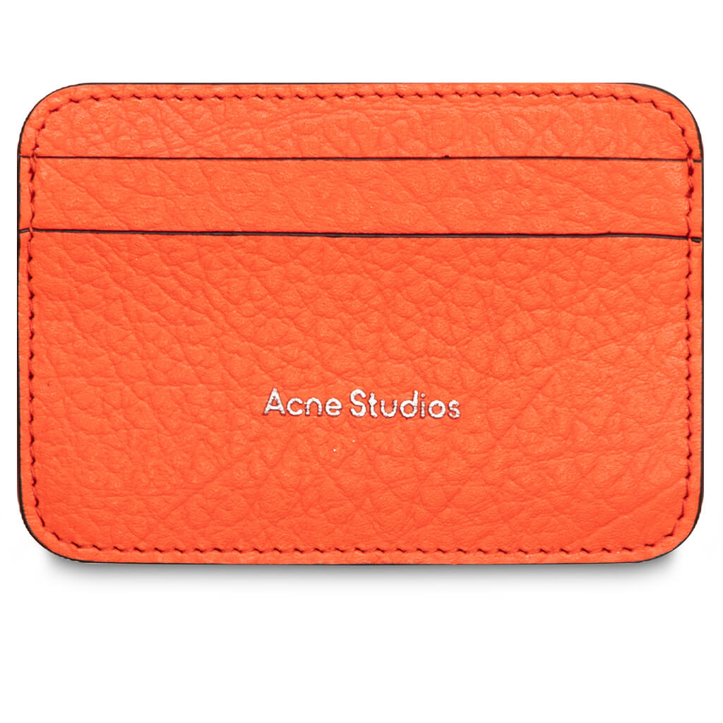 Оригінальна Leather Card Holder Fn-Ux-Slgs000275 Acne studios – боковий вид