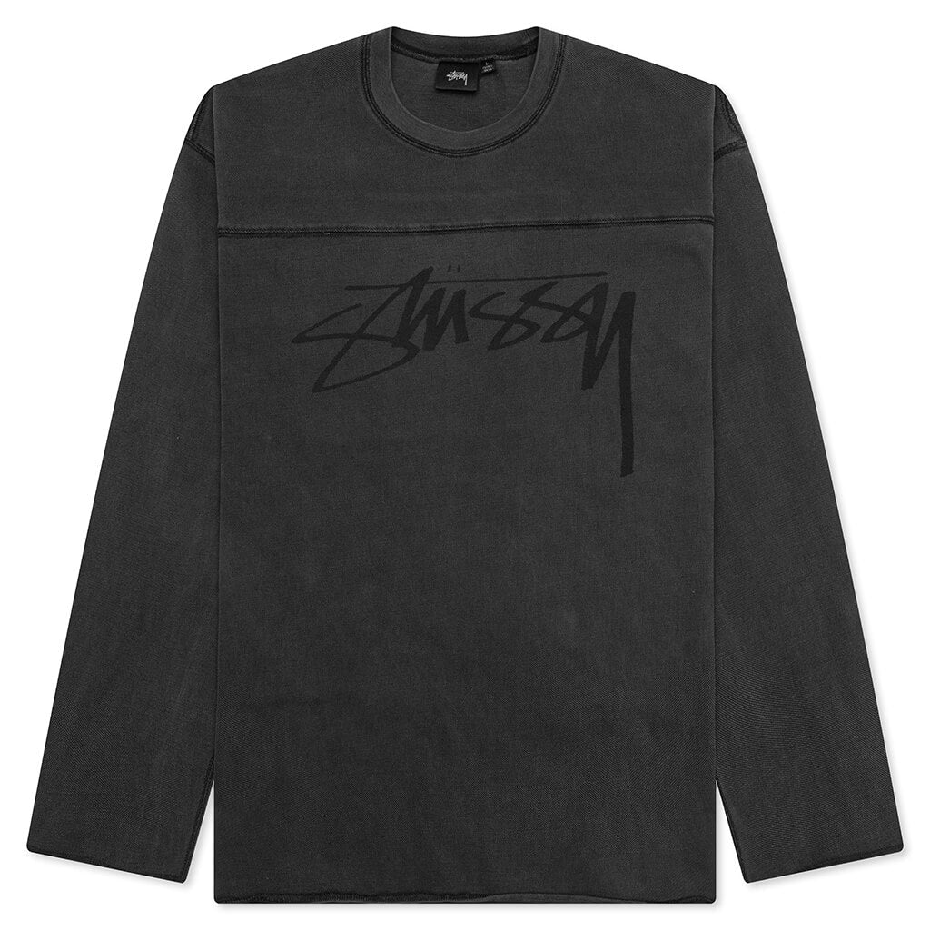 Football Crew Pigment Dyed Stussy оригінал – Купити в Україні – боковий вид
