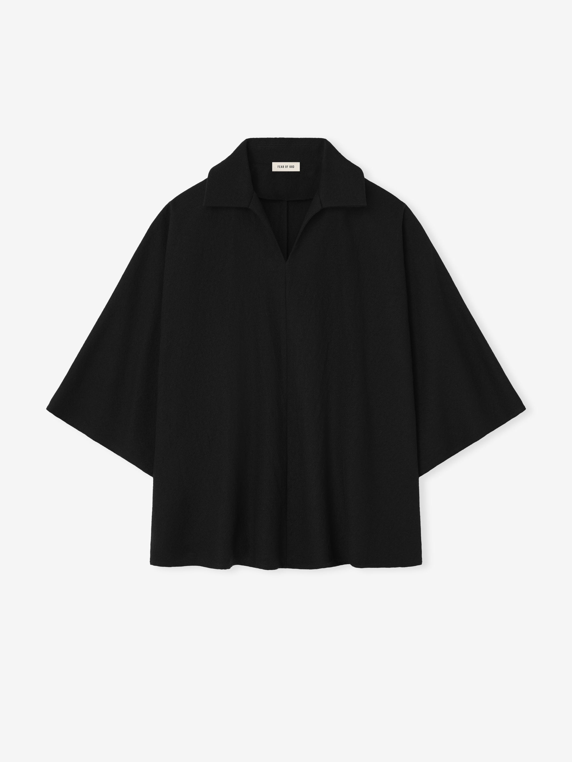 Оригінальна Virgin Wool Polo Shirt Fear of god – вид ззаду - FEAR OF GOD