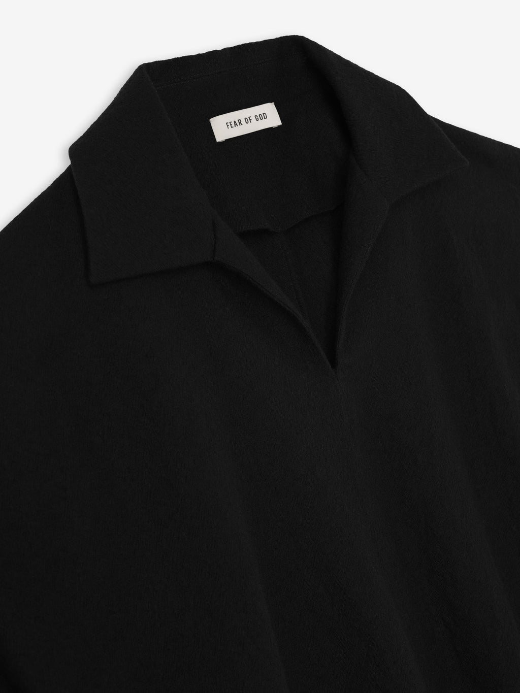 Оригінальна Virgin Wool Polo Shirt Fear of god – детальний вид
