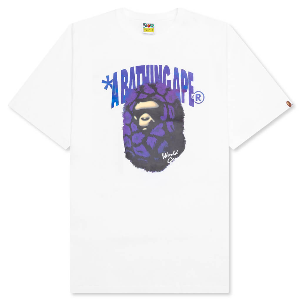 Оригінальна Fur Ape Head Tee A bathing ape – боковий вид