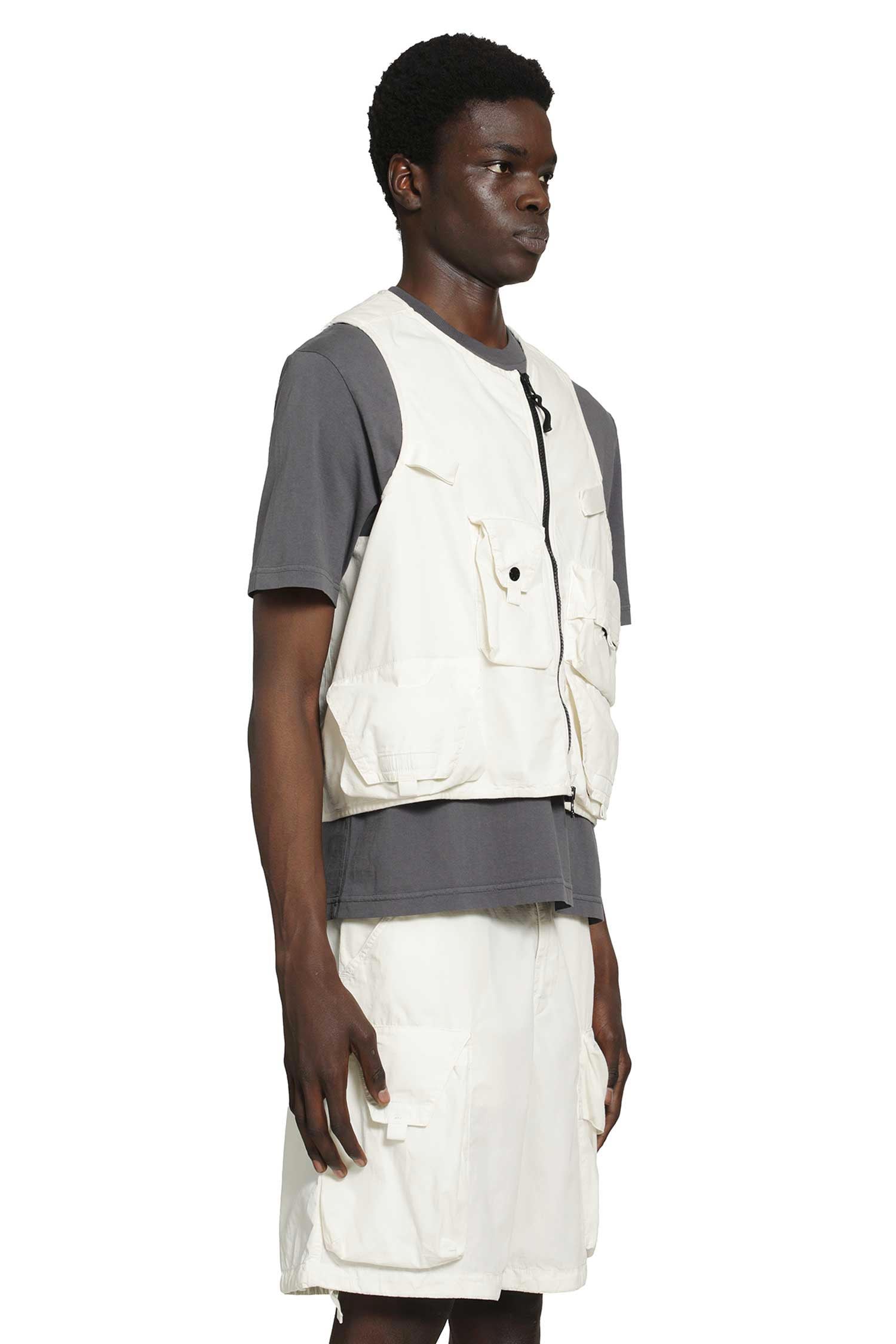 Оригінальна Cropped Utility Vest Stone island – детальний вид